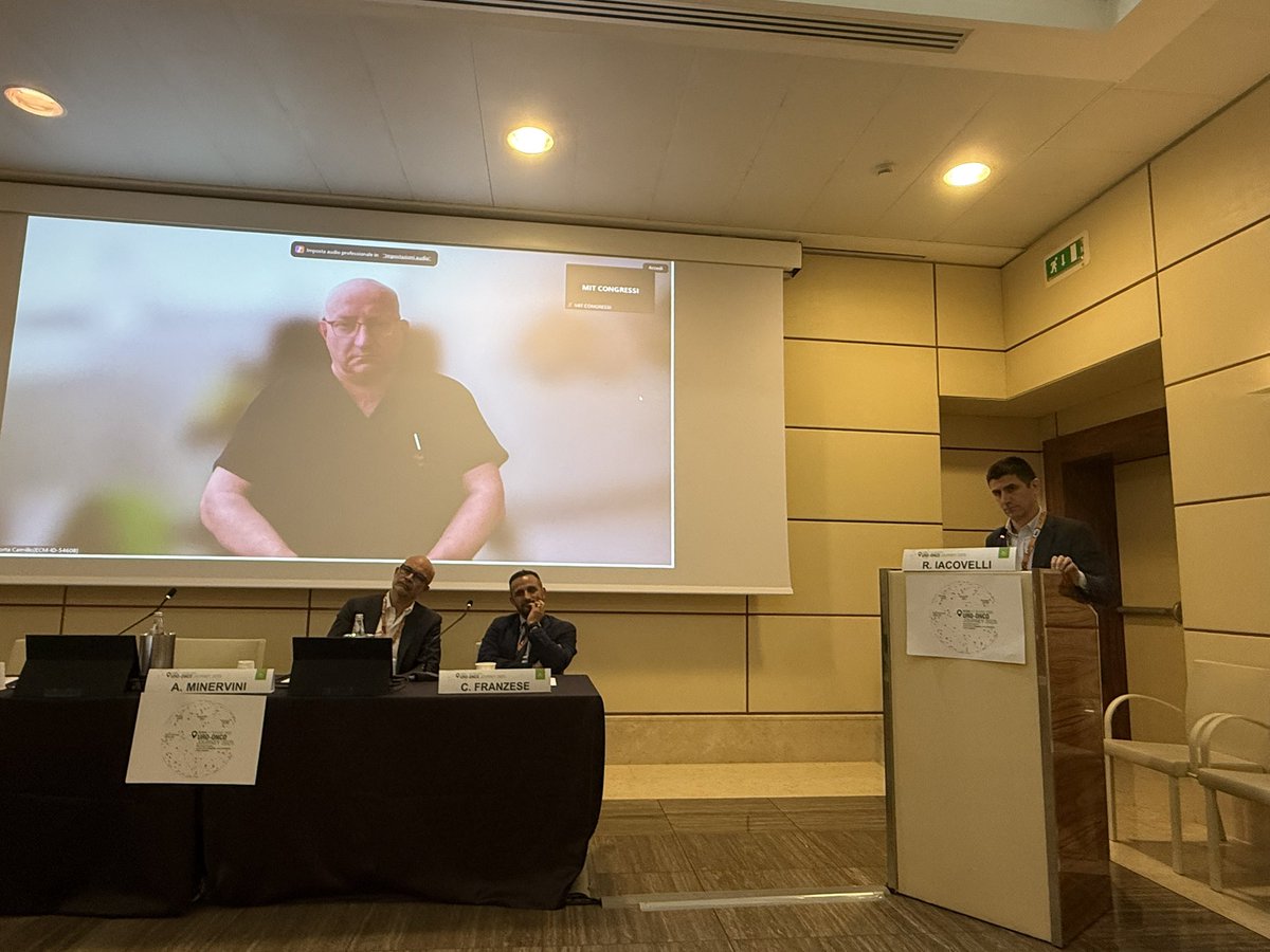 Sarah Scagliarini, MD (@sscagliarini_) on Twitter photo #UroOncoJourney2025 🇮🇹
The multidisciplinary debate on #RCC is always heated 🔥 even more so if the best ( <a href="/CPRT65/">Camillo Porta</a>,<a href="/CiroFranzese1/">Ciro Franzese</a>, Andrea Minervini) take the field, expertly arbitrated by <a href="/DrIacovelli/">Roberto Iacovelli</a>. However, the goal can only be achieved together!! 🥅 <a href="/urofocus/">UroFocus</a> <a href="/AntureIT/">ANTURE - Associazione Nazionale Tumore del Rene</a> #UroOncoJourney2025 🇮🇹
The multidisciplinary debate on #RCC is always heated 🔥 even more so if the best ( <a href="/CPRT65/">Camillo Porta</a>,<a href="/CiroFranzese1/">Ciro Franzese</a>, Andrea Minervini) take the field, expertly arbitrated by <a href="/DrIacovelli/">Roberto Iacovelli</a>. However, the goal can only be achieved together!! 🥅 <a href="/urofocus/">UroFocus</a> <a href="/AntureIT/">ANTURE - Associazione Nazionale Tumore del Rene</a>