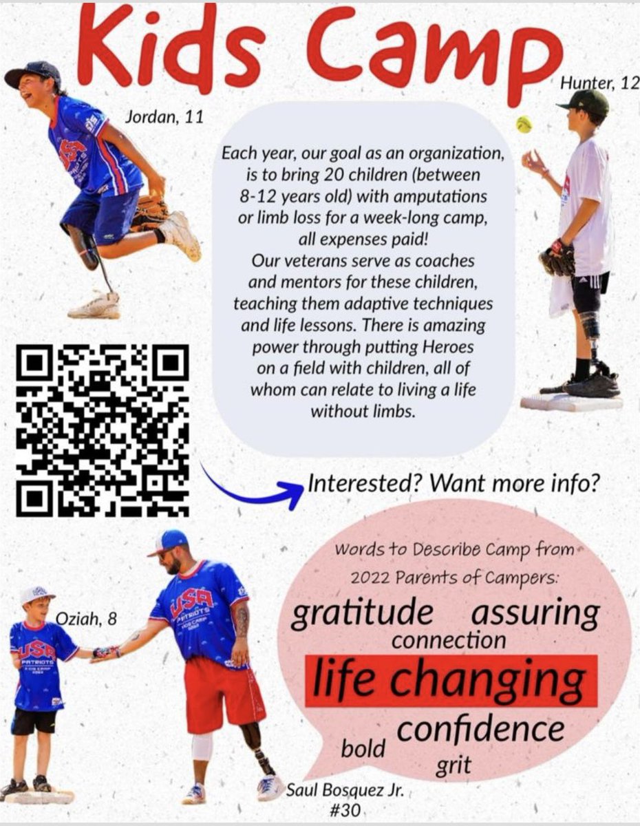 See our website for the details on a great cause.  July 4th 2025 on Veterans Memorial Ballpark following the Chiefs/Govs game.
