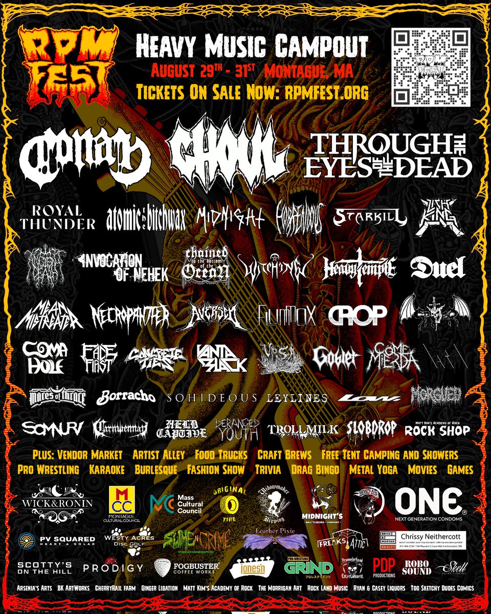 The Necrocats are migrating east for new prey over Labor Day...