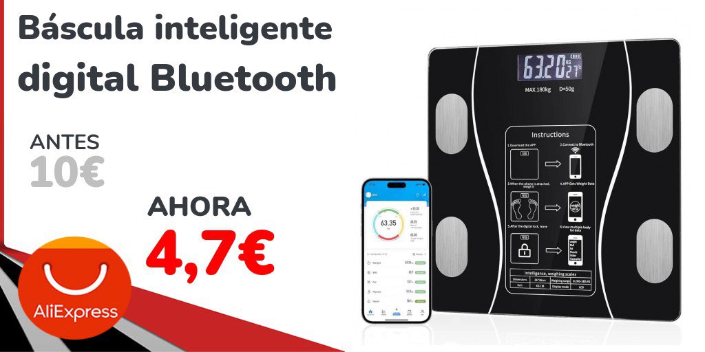Que no me entere yo de que en lugar de pesarte también juzga. Báscula inteligente con Bluetooth por 4,7 €. Lo que pesa poco es el precio ⚖️

➡️ michollo.to/bJoVs