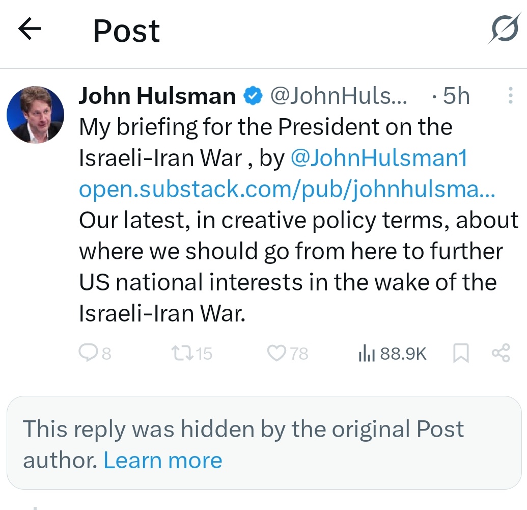 whimsywords's tweet photo. @JohnHulsman1 Aw, John, can you not defend your fuhrer? Why hide my comment and block me? Are you not interested in honest discourse? Or do you just know your stance is indefensible? How weak 🥱 https://t.co/6z67KMeFnE