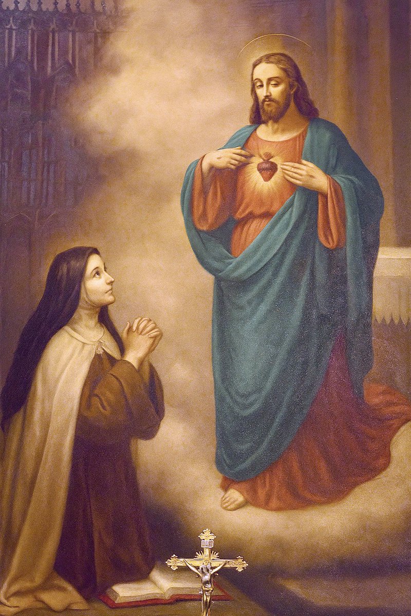 Después del destierro de la tierra, espero ir a gozar de ti en la Patria, pero no quiero acumular méritos para el cielo, quiero trabajar sólo por tu amor, con el único fin de agradarte, de consolar a tu #SagradoCorazón y de salvar almas que te amen eternamente.
#SantaTeresita