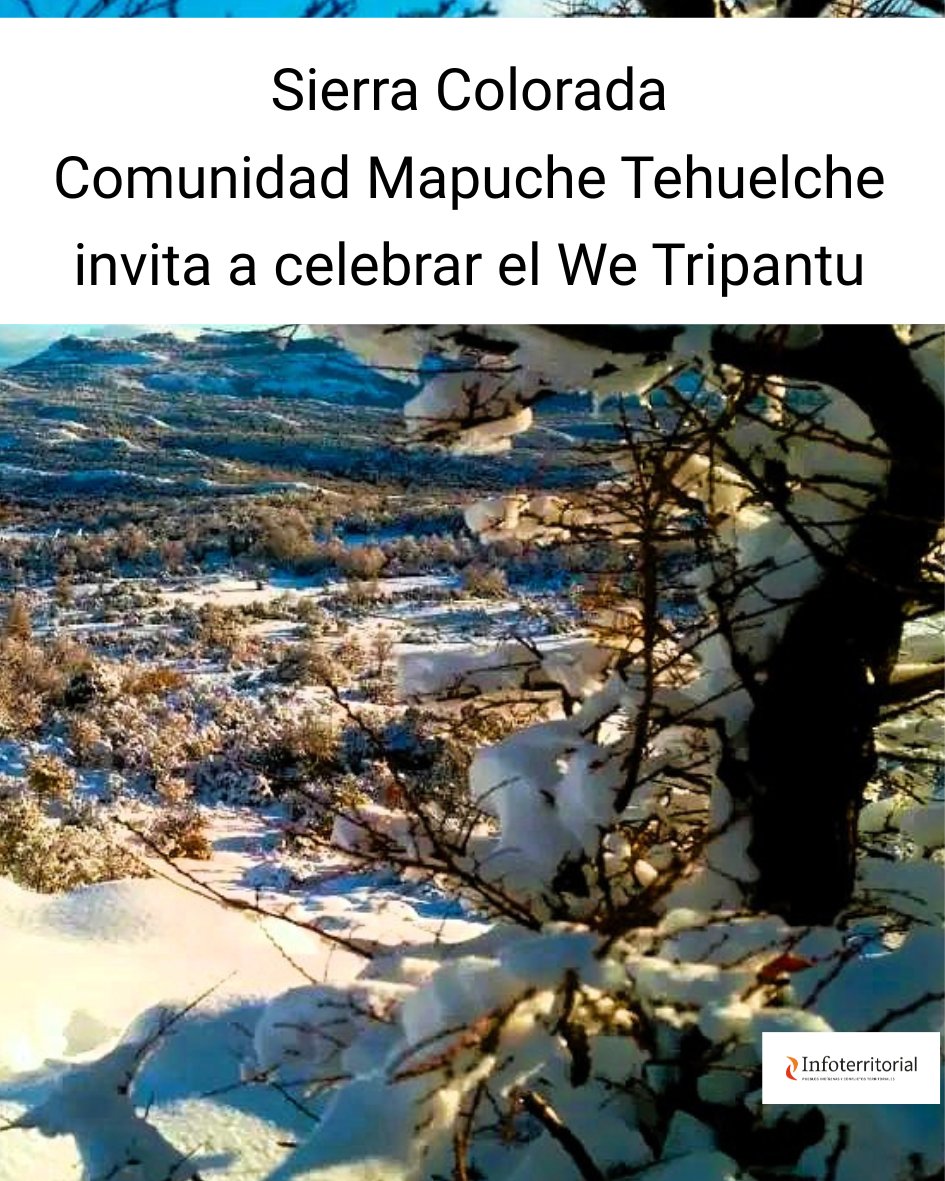 Infoterritorial's tweet image. #WeTripantu #Chubut
Sierra Colorada abre espacios de turismo rural comunitario y aprendizaje intercultural, donde cada visitante puede conectar con la identidad mapuche-tehuelche más allá de los preconceptos y estigmatizaciones.
infoterritorial.com.ar/sierra-colorad…