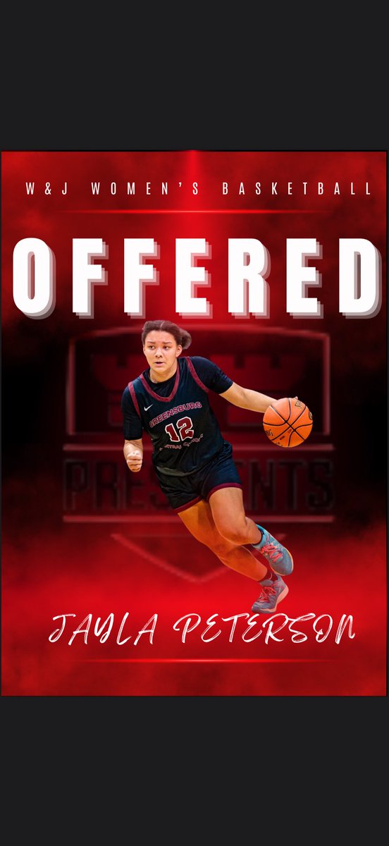 Jayla Peterson (@jaylapeterson10) on Twitter photo Blessed to receive an offer from <a href="/WJ_WBB/">W&J Women's BBall</a> ! Thank you <a href="/CoachDerubbo/">Jina DeRubbo</a>
<a href="/BruinsAAU2020/">Bruins 2025 17U NATIONAL TEAM</a> <a href="/WPABruinsAAU/">WPABruinsAAU</a> Blessed to receive an offer from <a href="/WJ_WBB/">W&J Women's BBall</a> ! Thank you <a href="/CoachDerubbo/">Jina DeRubbo</a>
<a href="/BruinsAAU2020/">Bruins 2025 17U NATIONAL TEAM</a> <a href="/WPABruinsAAU/">WPABruinsAAU</a>