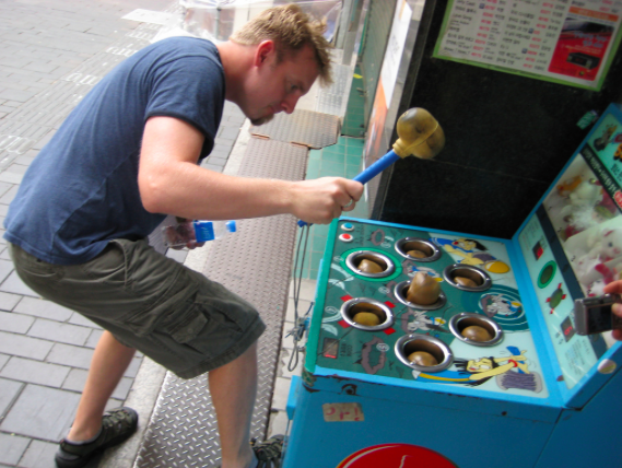 Chris_FayPR's tweet image. Anyone else feel like @SlackHQ is a big huge game of Whack-a-mole? Pings come from anywhere at any moment.
Luckily I still look like I'm in my 20s (ahem)...
... So my team don't know I'm a child of the 80s and Whack-a-mole at Chucky Cheese was my jam!