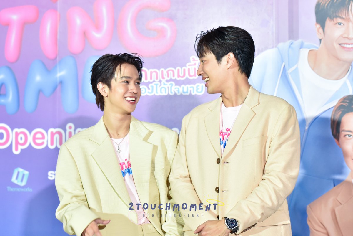 2TouchMoment's tweet photo. ฝากติดตามผลงานใหม่ของพี่ยูโดและน้องฟลุ้คด้วยค้าบบบ
ออกอากาศทุกวันจันทร์ทางช่อง Workpoint เวลา 21.30น. เริ่มตอนแรกวันจันทร์ที่ 14 ก.ค. 68 นี้ ✨ 
ขอให้ซีรีส์ปังๆ มีผู้ชมเยอะๆเลยนะครับ!
#Judo_tantachj
#เจ้าแก้มก้อน #fluke_natouch
#DatingGameHeartOpeningDay https://t.co/70jH3MKcTa