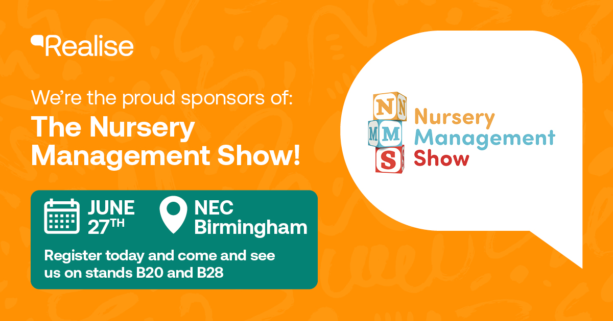 Have you registered yet for this year's Nursery Management Show? Come &amp; say hi and talk to us about how we can help you with your training and recruitment needs, and check out our new RealiseEY app, built to support #earlyyears setting managers.
Register 👉go.realise.training/3ZySL6Q
