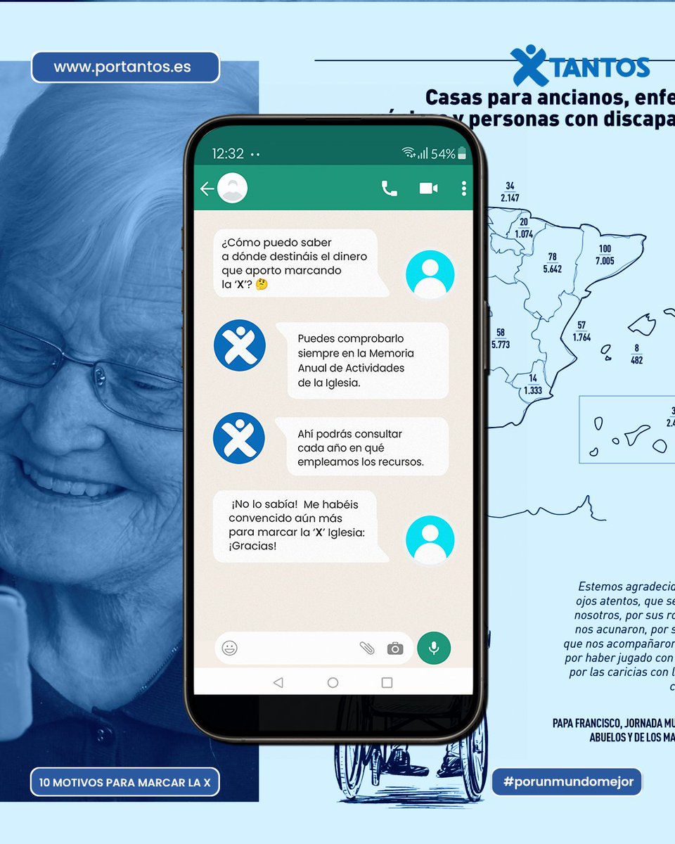 Verifica en la Memoria Anual de Actividades de la Iglesia cómo empleamos los recursos.

👉 Descubre más motivos para marcar la ‘X’ de la Iglesia en linea105Xtantos.es

#Xtantos #Linea105Xtantos #PorUnMundoMejor #laXdelaIglesia #renta2024