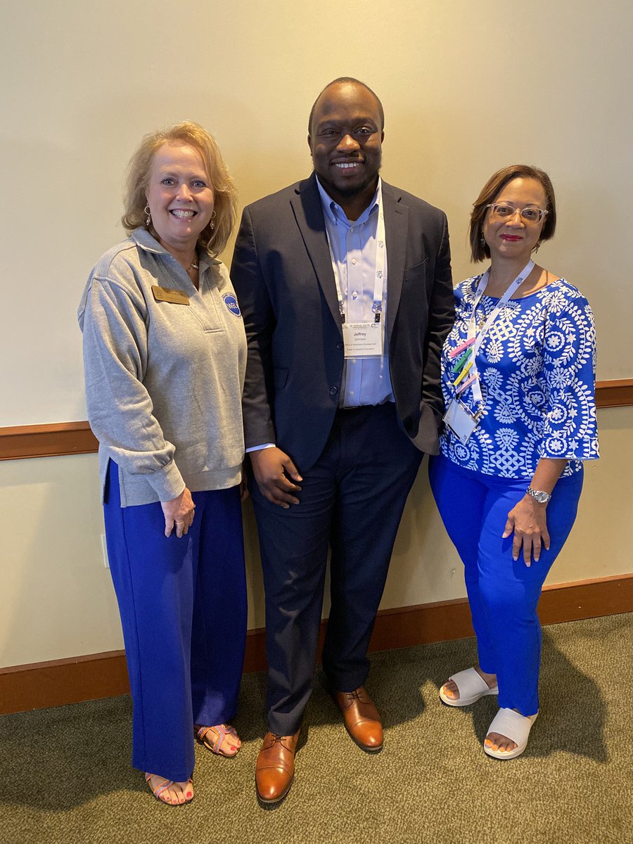 NCCAWBL's tweet image. Rams are everywhere! Got to hear my @Newton_High former student Jeffrey Johnson present @GACTE Conference today. He is an apprentice coordinator for TCSG. Businesses get plugged in to pre-apprenticeships. Ask a @GeorgiaWBL1 coordinator how. @NewtonCoSchools @NCCA_Covington