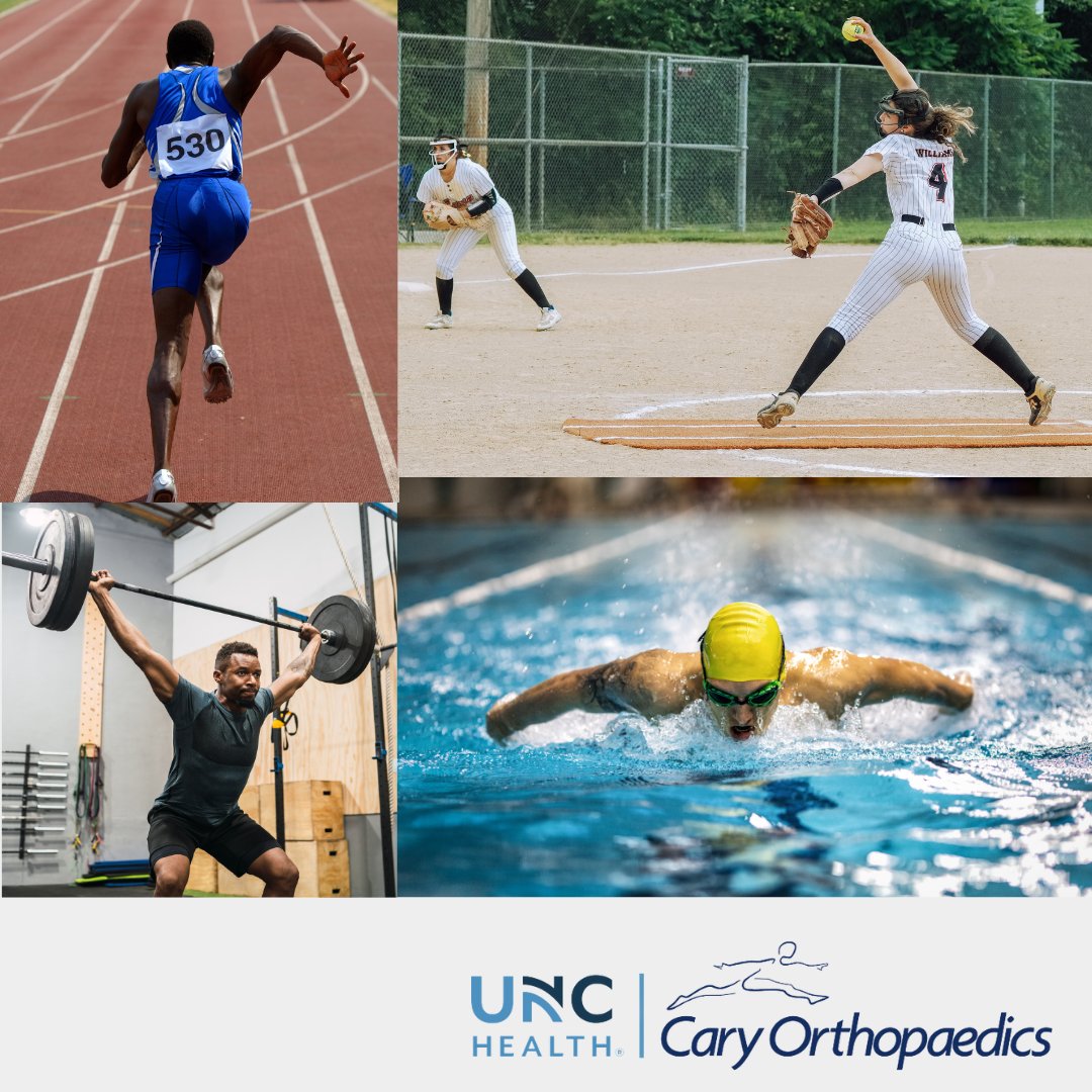 CaryOrtho's tweet photo. Sports medicine is a specialized branch of orthopedics focused on preventing, diagnosing and treating sports and exercise-related injuries. 
https://t.co/Qme3fwwrYy 
#SportsMedicine #Athletes #SportsInjury #CaryOrtho https://t.co/CsA26wI8JS