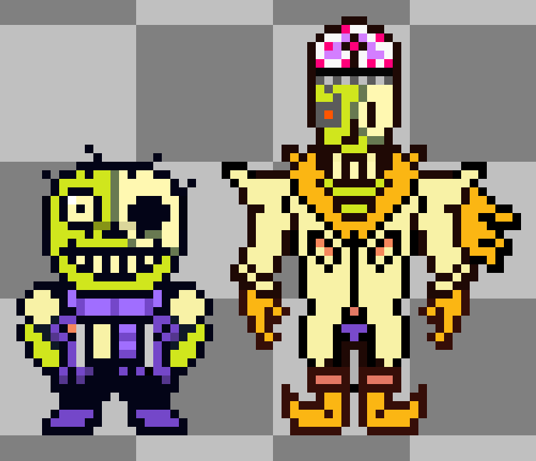 LNinadroid's tweet photo. Inverted Evil. With Lt. Sans and Mad Scientist Papyrus.
#EVILtale #Invertedfate
Eviltale by @EVILfuckingGUY
Inverted Fate by @Derpisms https://t.co/FLd3QFYSzg