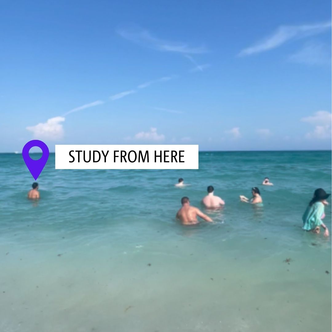 UoPeople's tweet image. Who needs a classroom when you’ve got Wi-Fi? 🌍 From bed to the beach to the middle of the ocean (yes, really), UoPeople students study wherever life takes them. Flexibility looks good on you. 💻✨ #StudyAnywhere #UoPeople #TuitionFree #OnlineUniversity