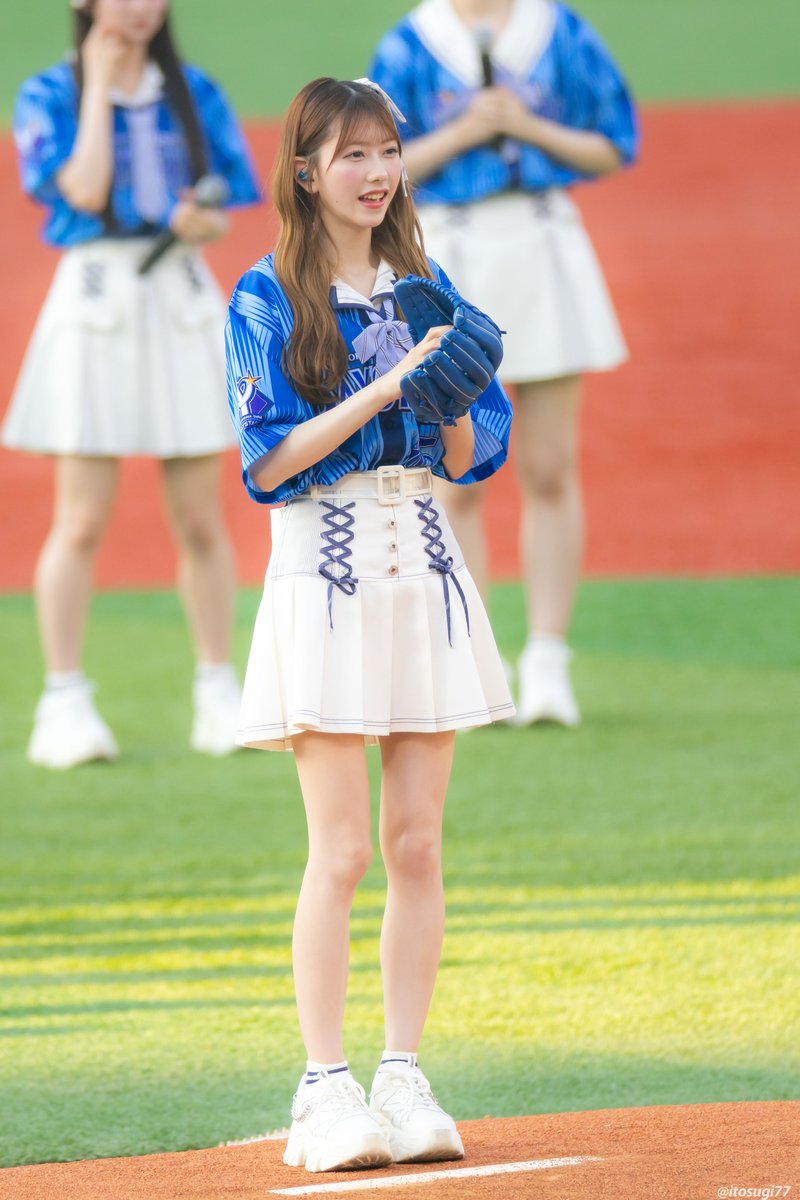 千葉恵里ちゃん セレモニアルピッチ 推せ推せ！YOKOHAMA☆IDOL SERIES