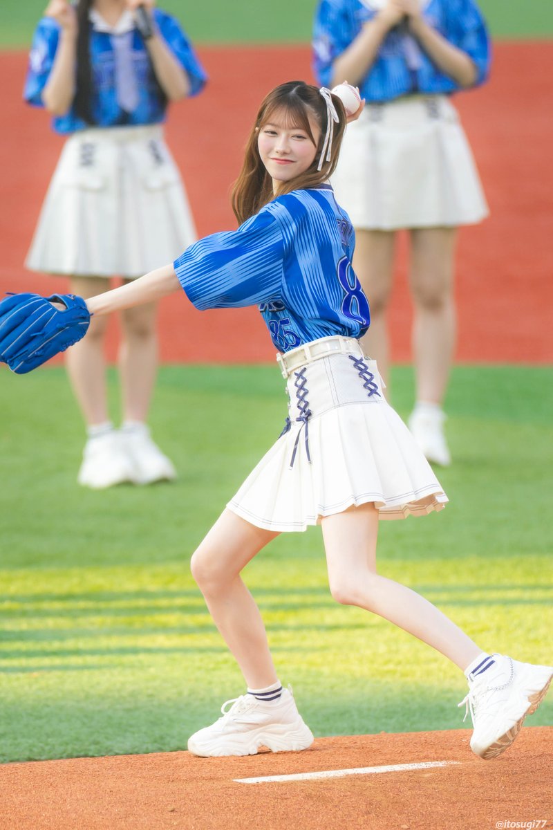 千葉恵里ちゃん セレモニアルピッチ 推せ推せ！YOKOHAMA☆IDOL SERIES