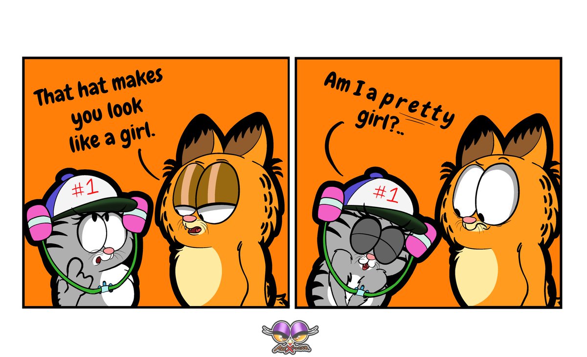 I legit thought Nermal was a girl for years until I actually became a fan of Garfield, found out and went "oh"