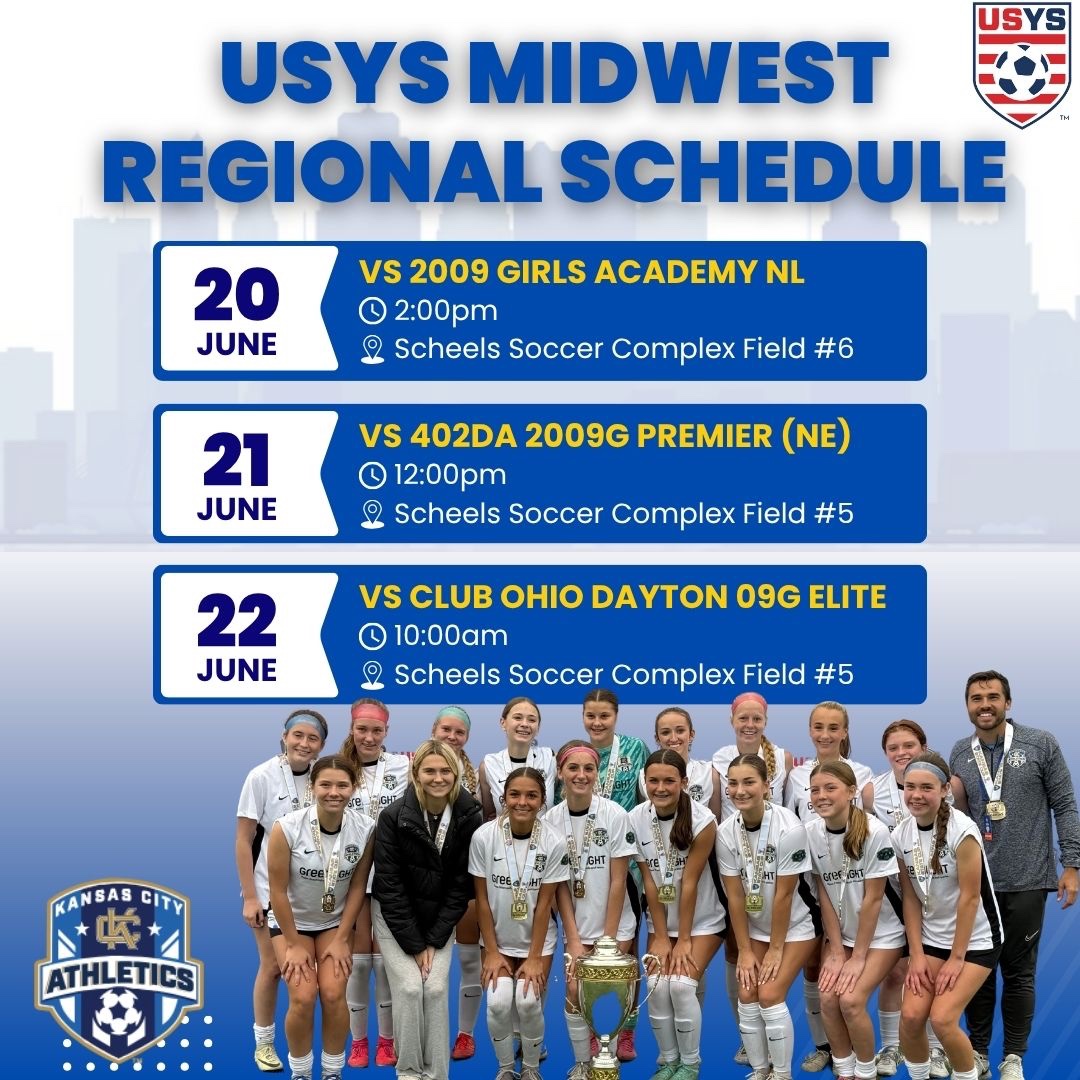 KC Athletics 09 ECNL/RL tweet media