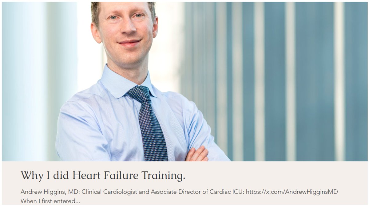 CCCEnthusiasts's tweet image. Check out @AndrewHigginsMD recent post on our blog about why he did heart failure training. Great read!
ccc1stop.com/blog
@SocietyOfCCC #heartfailuretraining