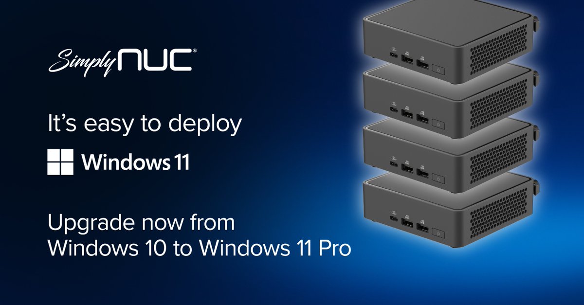 Don’t let it catch you off guard, Windows 10 support will end in October. Outdated PCs put your business at risk. 

Plan your upgrade now to Windows 11 Pro.
Learn more: hubs.li/Q03nY-Xr0 

#Windows10EOS #Upgrade #Windows11 #Microsoft