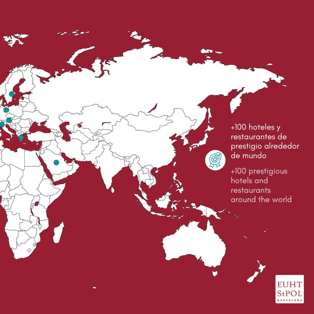 EUHTStPOL's tweet image. 🌍 Prácticas profesionales internacionales: ¿Dónde está nuestro alumnado este verano?

Este verano, nuestros estudiantes están llevando a cabo sus prácticas profesionales en más de 100 hoteles y restaurantes de prestigio en distintos países del mundo.

#EUHTStPOL #Hospitality