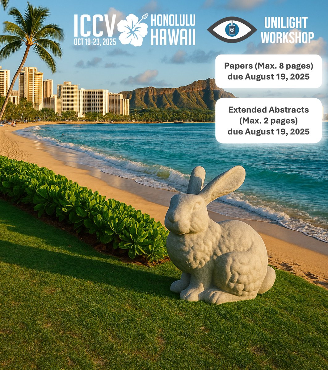 #CVPR2025 is a wrap! Amazing contributions on lighting-related tasks this year. Now it’s time to look ahead to #ICCV2025 in beautiful Hawai’i. 
Let’s keep the momentum going and join us to explore and discuss how to evaluate lighting across diverse tasks!