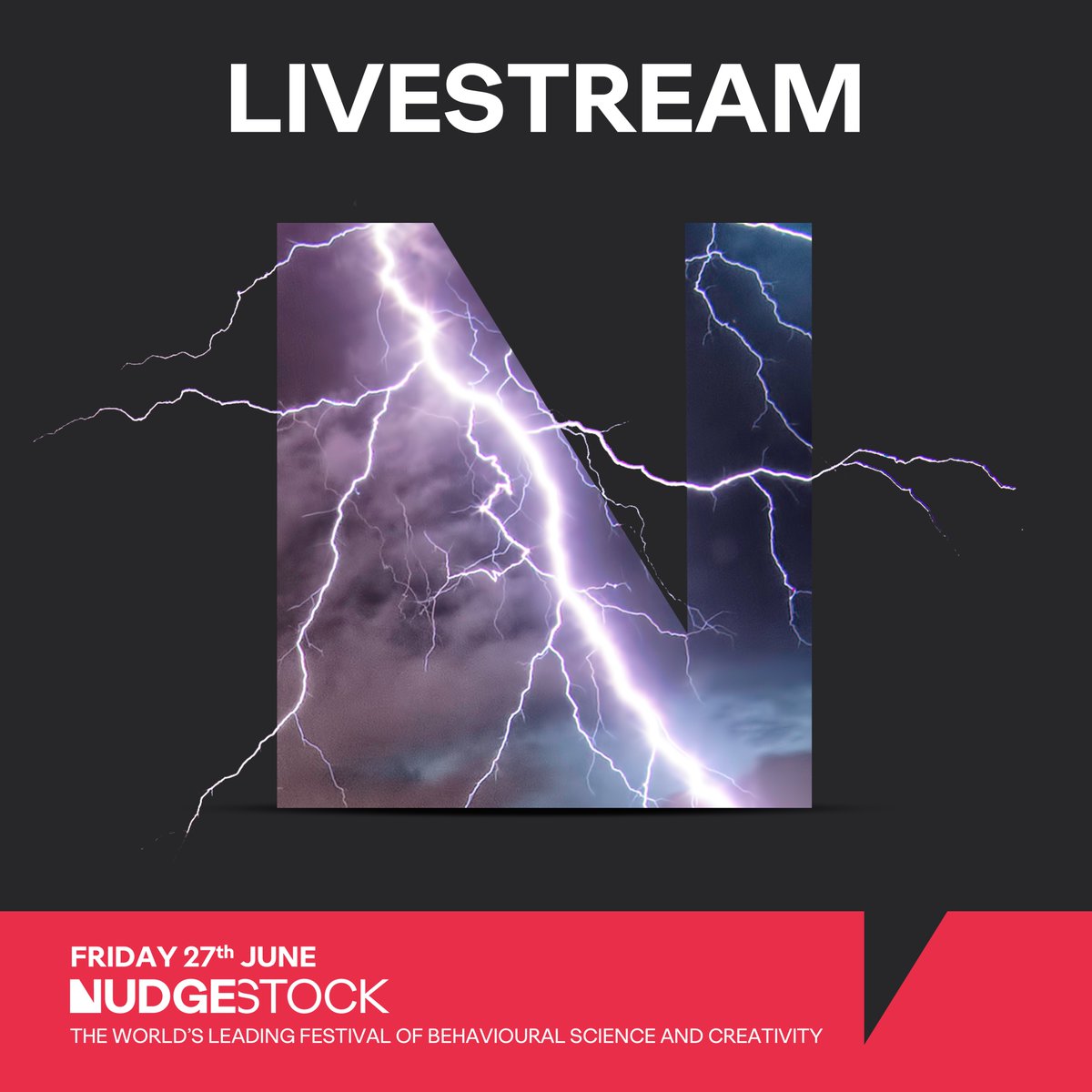 🚀 NUDGESTOCK GOES GLOBAL: LIVESTREAM TAKEOVER

Can't be in London? No problem.
We're beaming the most explosive behavioural science insights DIRECT to your screen.

One day. Unlimited mind-blowing ideas.

Save your spot now! 🌍
bit.ly/3HL9td4

#Nudgestock2025