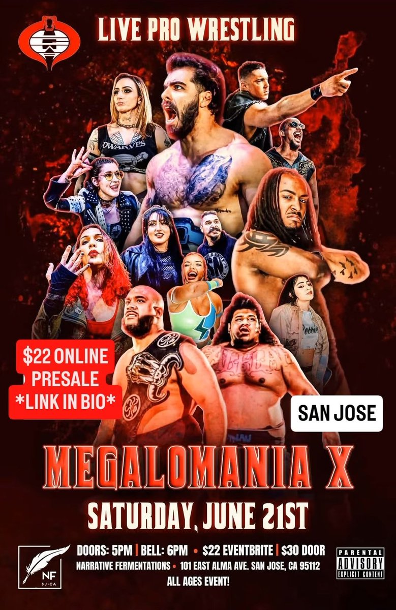 TheCosmoOrion's tweet photo. Upcoming shows in June!! 🚀💫
6/21 @officialUGWA 
6/28 #Phase1Pro
6/29 @wrestledrag 

Where will I see you?? https://t.co/6Syio2pkyO