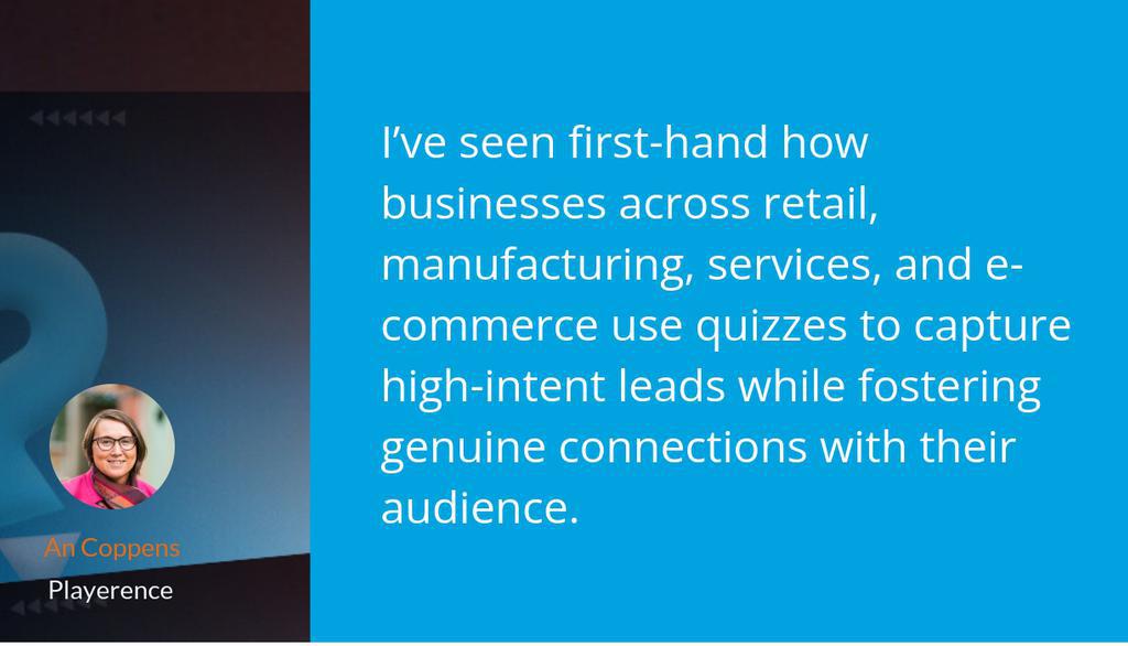 Some businesses hesitate to use quizzes, fearing they lack credibility in data-driven marketing.

Read more 👉 lttr.ai/AfaEY

#quizmarketing #marketing #leadgeneration