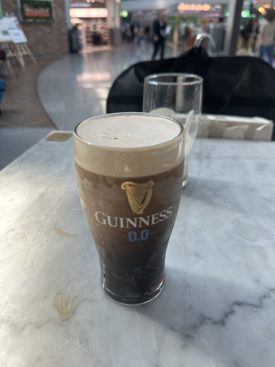 Soregan2009's tweet photo. The Fallow #DublinAirport €7.20 thrown up, 2 of the worst pints I’ve had in a long time!! https://t.co/1LhA7fFAtG
