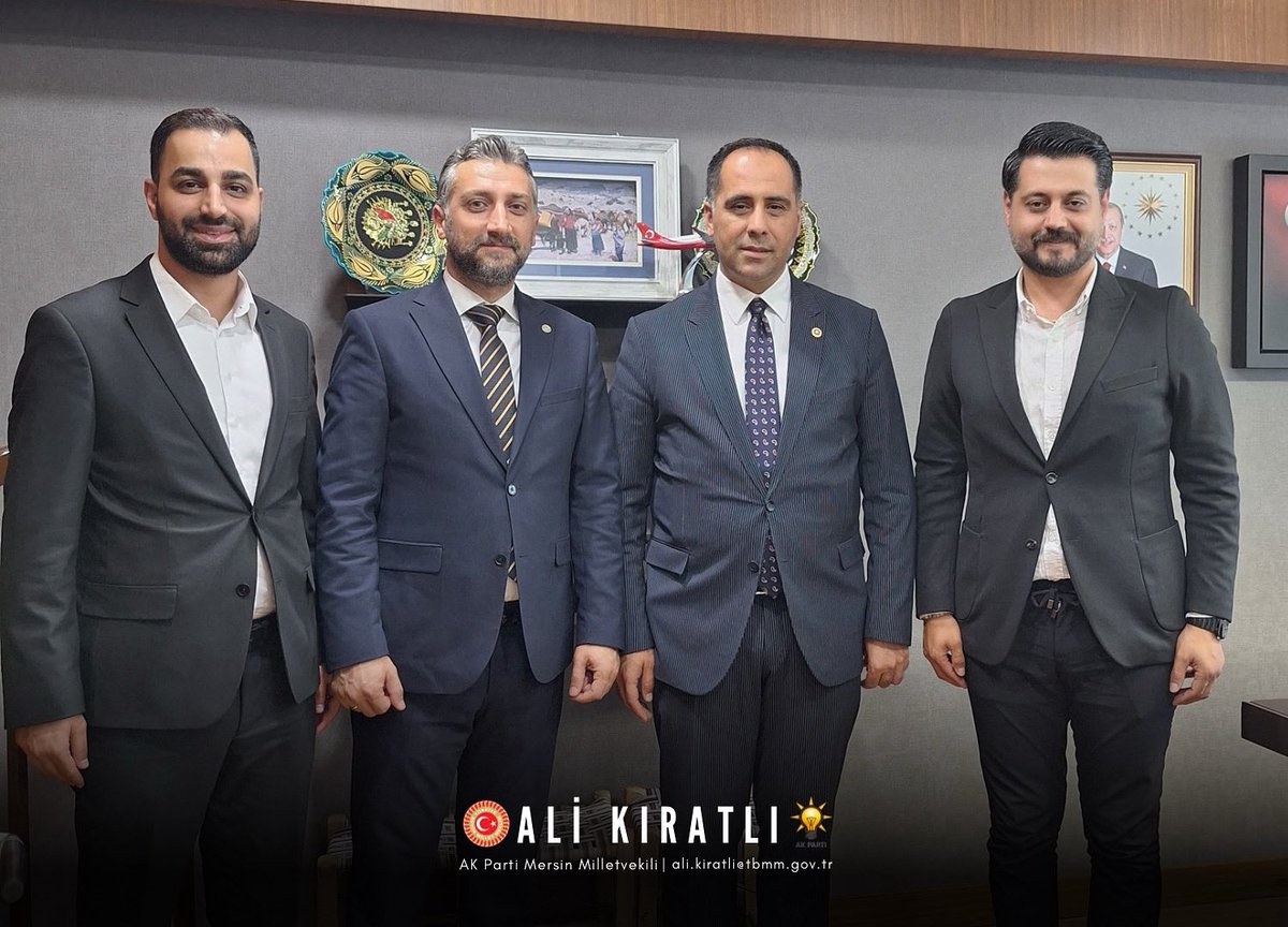 📍TBMM

Gazi Meclisimizde misafir ettiğimiz Yenişehir İlçe Başkanımız Sayın Seyidhan Kartal ve Sayın Önder Ova, Sayın Tayfun Karaçay ile Sayın Murat Bekçiler’e nazik ziyaretlerinden dolayı teşekkür ediyorum.

<a href="/Akparti/">AK Parti</a> 
<a href="/abuyukgumus/">Ahmet Büyükgümüş</a>