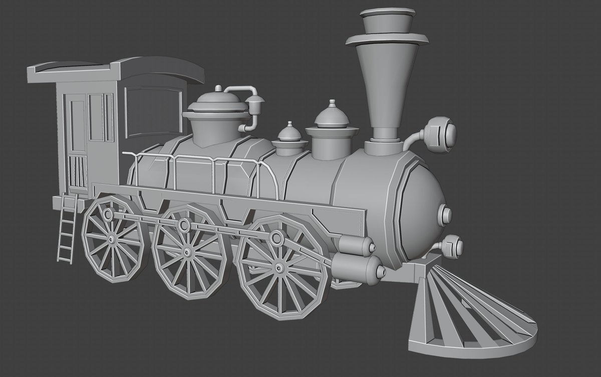 Train model for a commission. ✨ #ROBLOX #RobloxDev