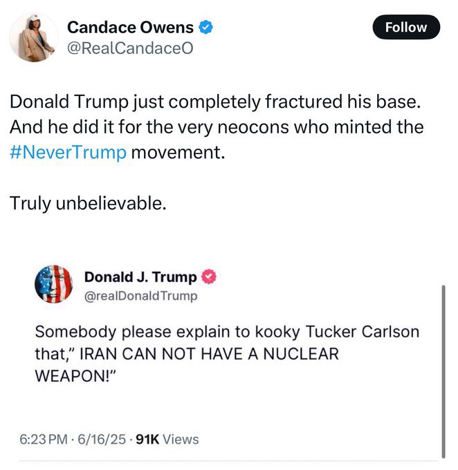 Some translation help for the next few days of dog whistling.

Soros-funded: Jewish
Globalist: Jewish
Neocon: Jewish