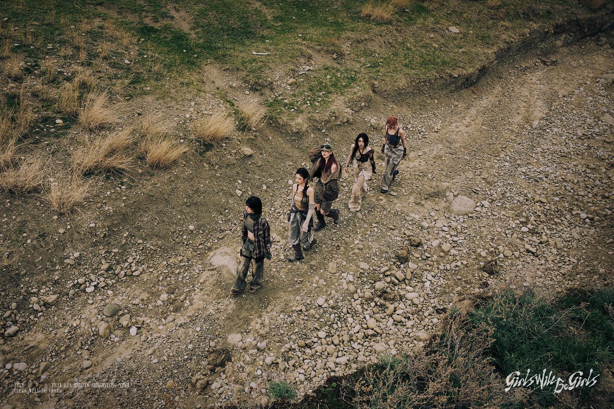 ryuejinr's tweet photo. Five hearts, one journey through the endless unknown. Where mountains meet memory and dust becomes destiny, we walk as legends in the making. https://t.co/cBWPrwov6s