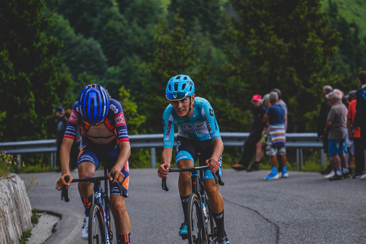 🇮🇹 Filippo Turconi chiude ancora al 9° posto nella terza tappa del Giro Next Gen, con arrivo a Passo Maniva. Il varesino è 9° nella generale.

Appena fuori dalla top ten Matteo Scalco, che conclude 12°, stessa posizione che occupa anche in classifica.

📸 Lisa Paletti