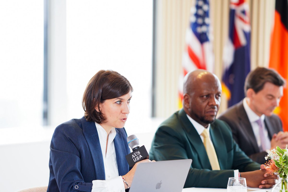 AustraliaUN's tweet photo. At our launch event, we discussed how NPS have the potential to be a transformative tool for sustaining peace, how this voluntary policy guidance can be used by national actors to develop their strategy, as well as by international actors to support them. https://t.co/xD4nSn1WBZ