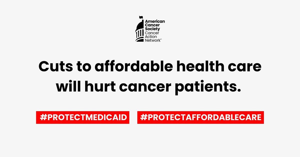 ACS CAN Ohio (@acscan_oh) on Twitter photo The proposed cuts in the budget bill go well beyond Medicaid. This bill would raise health care costs for everyone, even those with private insurance. <a href="/berniemoreno/">Bernie Moreno</a>, we’re urging you to vote NO.
#ProtectAffordableCare #ProtectMedicaid The proposed cuts in the budget bill go well beyond Medicaid. This bill would raise health care costs for everyone, even those with private insurance. <a href="/berniemoreno/">Bernie Moreno</a>, we’re urging you to vote NO.
#ProtectAffordableCare #ProtectMedicaid
