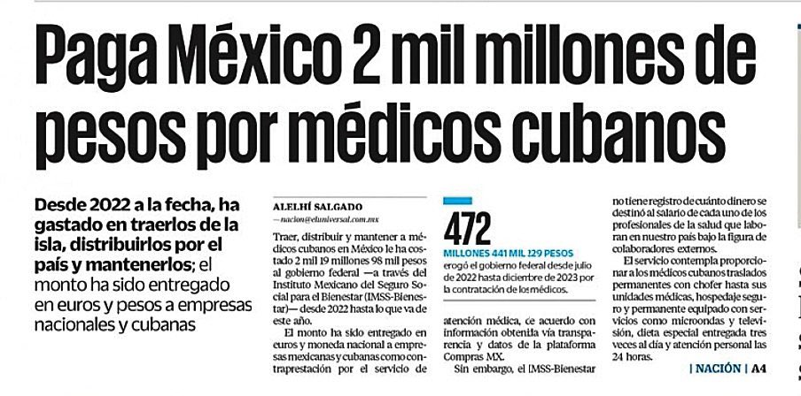Carloslopezjone's tweet image. No hay dinero para medicinas 💊 pero si hay dinero para Cuba 🇨🇺 
.
No entiendo a quien defiende a la 4T 🤔🤦🏻‍♂️
.