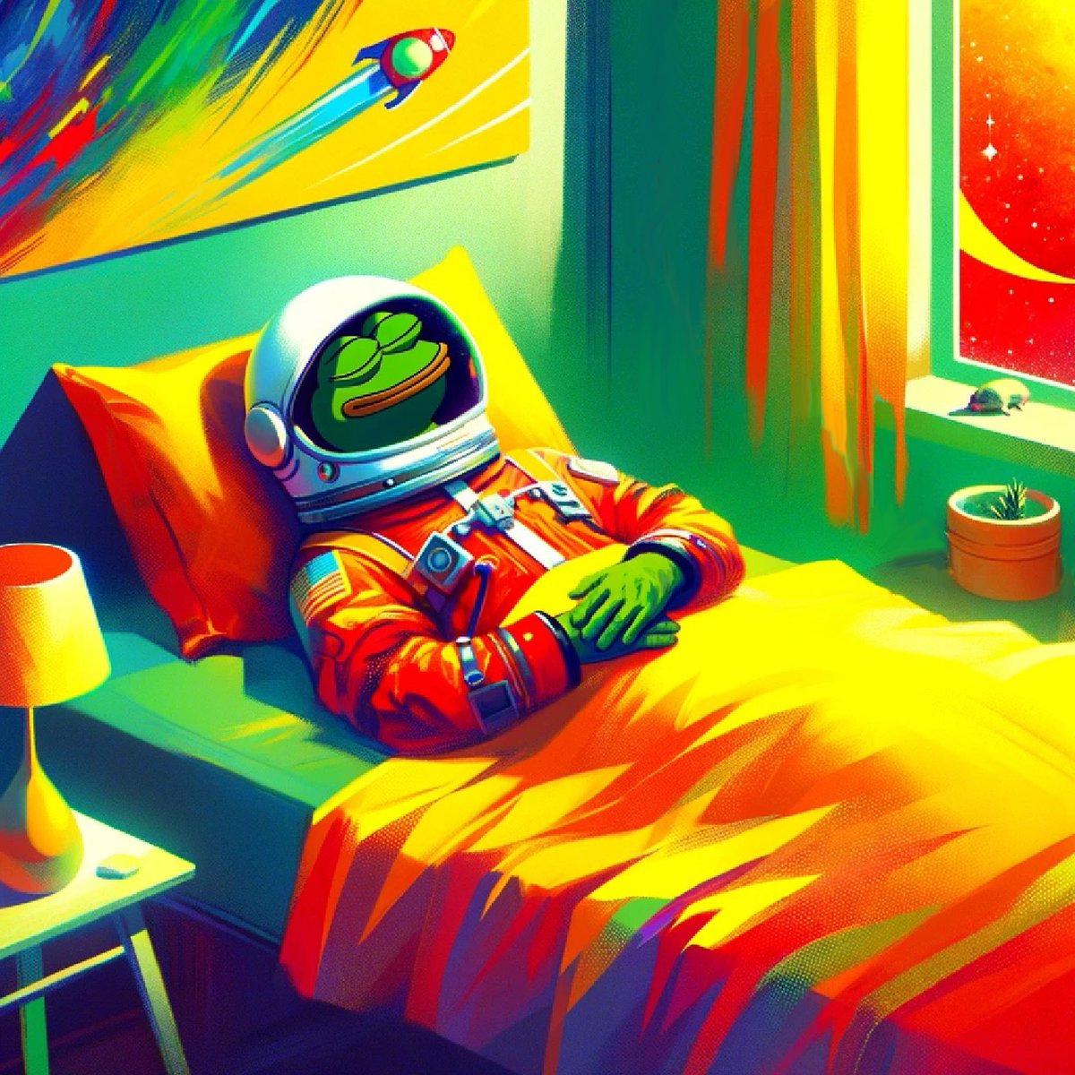 POV: you bought the $PEPE dip.