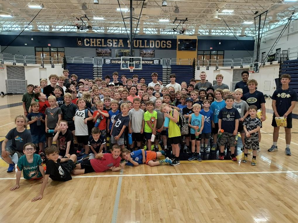 ChelseaBoysHoop (@chelseaboyshoop) on Twitter photo Incredible youth camp to start off the Summer! The gym was booming with hard-working kids who love the game and had a blast.
<a href="/ChelseaBulldogs/">Chelsea Athletics</a> Incredible youth camp to start off the Summer! The gym was booming with hard-working kids who love the game and had a blast.
<a href="/ChelseaBulldogs/">Chelsea Athletics</a>