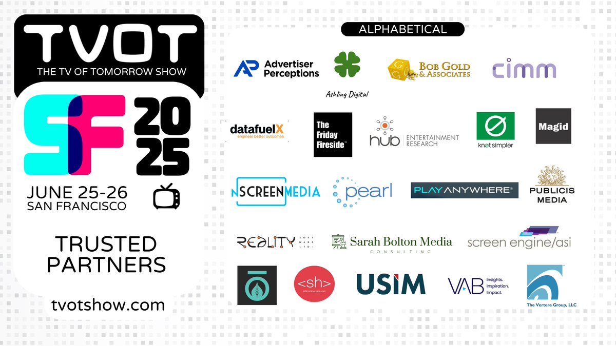 The <a href="/VABintel/">VAB</a> is truly at the center of the video marketing industry. We are honored to have them at #TVOTSF and excited for all the innovative insights and valuable takeaways they’ll share - if history sets precendence, this will be a NOT TO MISS session! thevab.com