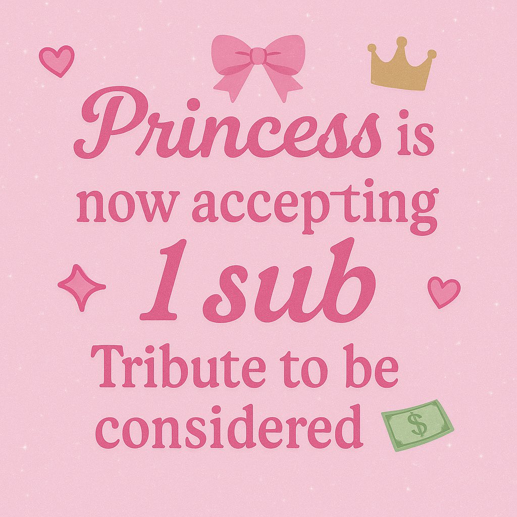 princesscoco2u's tweet photo. Now accepting one new submissive 🐷
Must be obedient, consistent, and financially capable.
Face stays hidden. Attitude stays spoiled 💋

$50 to apply. DM after payment. CashApp in bio.

#findom #paypig #finsub #femdom #brat #walletdrain #spoiledprincess #softdom #tribute https://t.co/neGioB0BgN