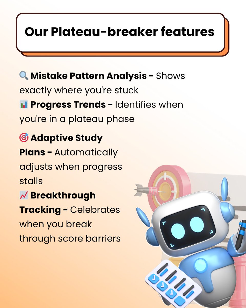 pocketbud_io's tweet image. Your plateau = launching pad for next breakthrough 📈
&quot;Every plateau is your mind&apos;s way of saying: &apos;You&apos;re ready for the next level.&apos;&quot;
Which strategy will you try this week?
#GMAT #StudyStrategy #Breakthrough #ProfessionalDevelopment