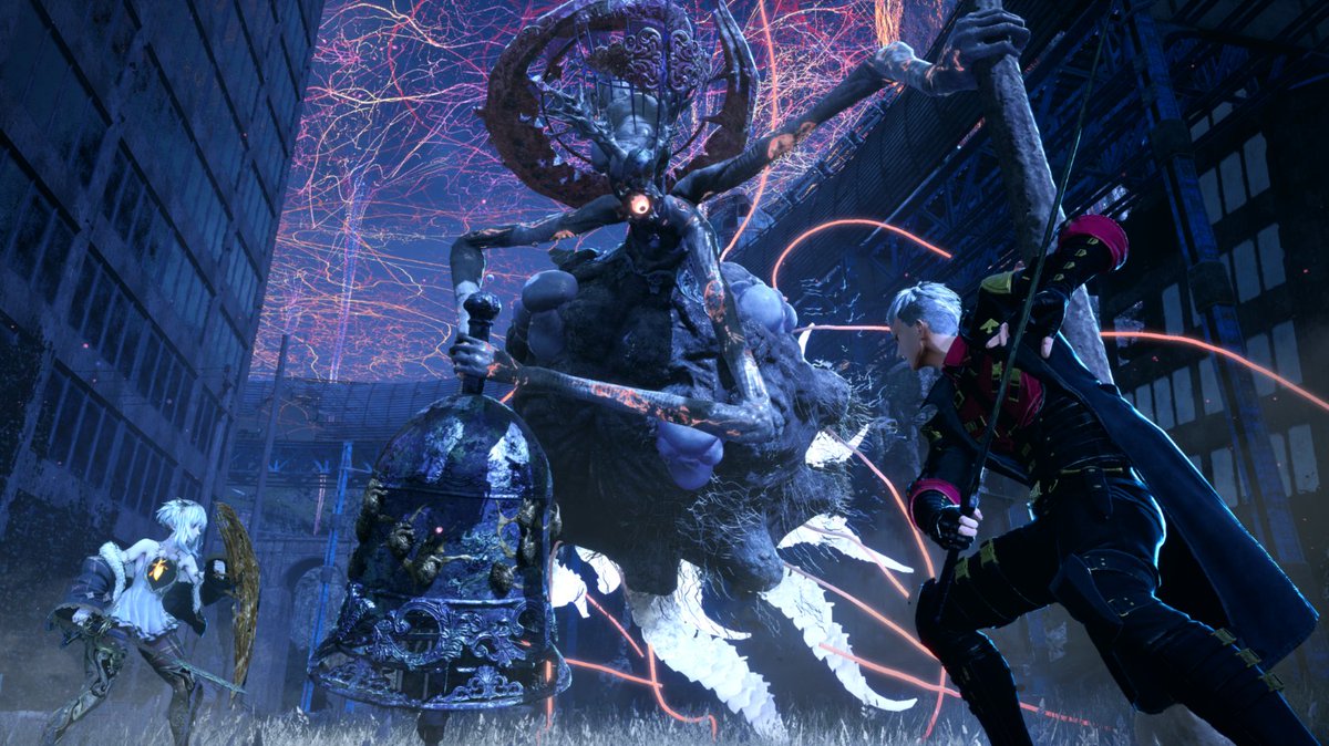 CodeVeinGame's tweet image. Become a Revenant hunter, drain blood from enemies, and fight using supernatural vampiric powers.
You must master the many powers at your disposal if you hope to survive against the relentless Horrors of CODE VEIN II – coming in 2026.