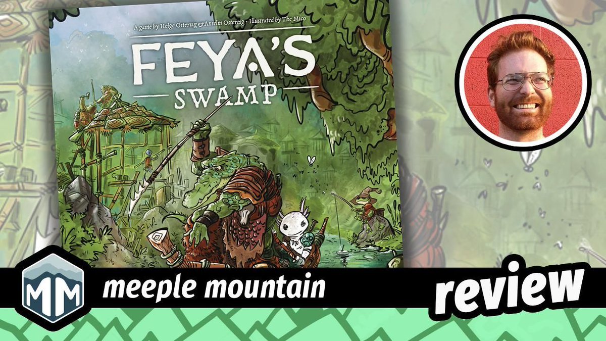 Meeple Mountain (@meeplemountain) on Twitter photo Treat yourself to an emergent pick-up-and-deliver fest in this review of Feya's Swamp from <a href="/FractalJuegos/">Fractal Juegos</a>.
meeplemountain.com/reviews/feyas-…
#BoardGames #Swamp #PickUpAndDeliver
5/5 ★ Treat yourself to an emergent pick-up-and-deliver fest in this review of Feya's Swamp from <a href="/FractalJuegos/">Fractal Juegos</a>.
meeplemountain.com/reviews/feyas-…
#BoardGames #Swamp #PickUpAndDeliver
5/5 ★