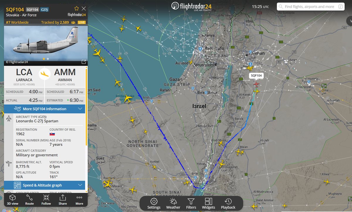 nasimjo's tweet photo. @TheCradleMedia slight correction, all evacuation happens with a slovak militery plane through #Jordanian airports (#AMM &amp; #AQJ), dropping the passengers in #Larnaca and from there dispatched further, another evacuation flight is just happening as i tweet this. https://t.co/s7cQcCRwqf