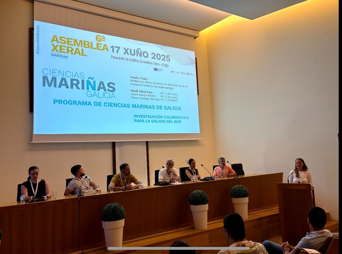 🌊 Comeza no campus de Vigo a VI Asemblea do Prog. de Ciencias Mariñas, encontro clave para compartir retos e avances na investigación mariña en Galicia.

Desde o <a href="/campusdomar/">Campus do Mar</a>  e  <a href="/CIM_Uvigo/">CIM UVigo</a>  acollemos orgullosos este espazo de diálogo e colaboración.

#NextGenerationEU #PRTR