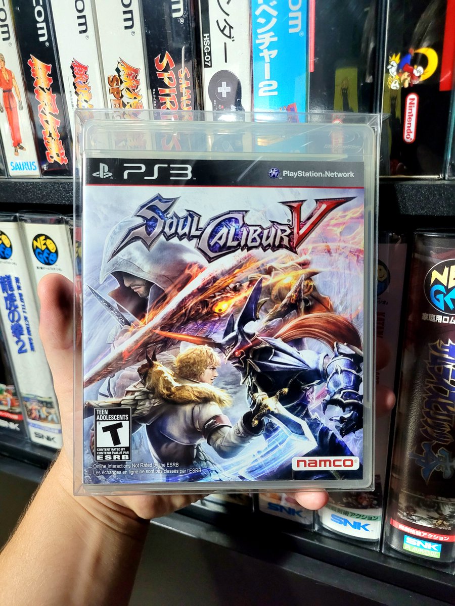 dark_RY0's tweet photo. Uma capa de jogo por dia 270.

SoulCalibur V (Collector's Edition), Playstation 3, 2012.
Project Soul.

#SoulCalibur
#ProjectSoul
#Namco
#Playstation3 https://t.co/4pYhlHtr14