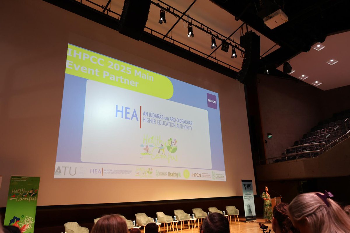 HEA (@hea_irl) on Twitter photo Great to be at <a href="/UL/">University Of Limerick</a> for the International Health Promoting Campuses Conference. Ireland is leading the way in this area. Great to be at <a href="/UL/">University Of Limerick</a> for the International Health Promoting Campuses Conference. Ireland is leading the way in this area.