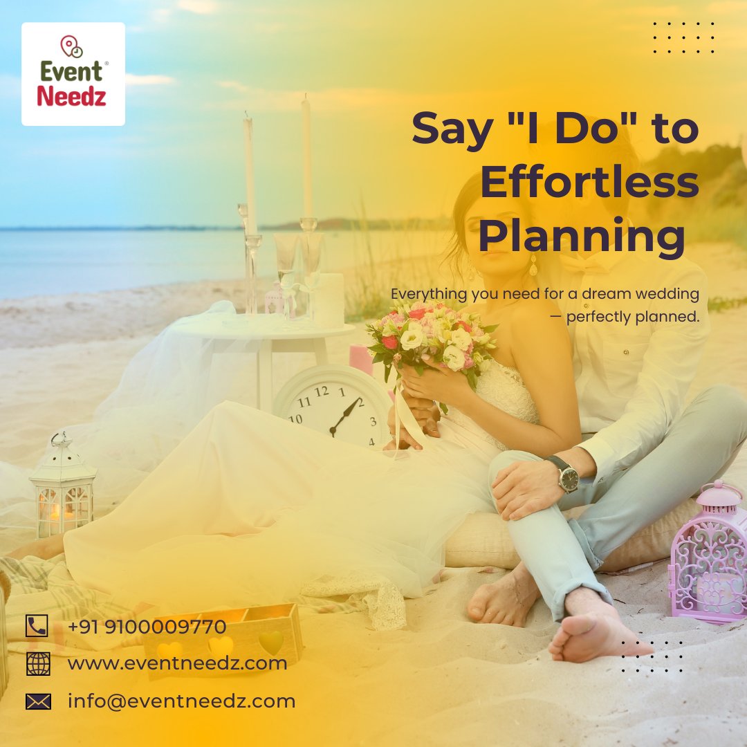 eventneedzkdspl's tweet image. From venue to varmala, we help make your big day smooth, stunning, and stress-free. Let’s make it unforgettable!

eventneedz.com
+91 9100009770

#WeddingPlanning #DreamWedding #ShaadiReady #BigDayGoals #weddingvibes #theezway #eventneedz