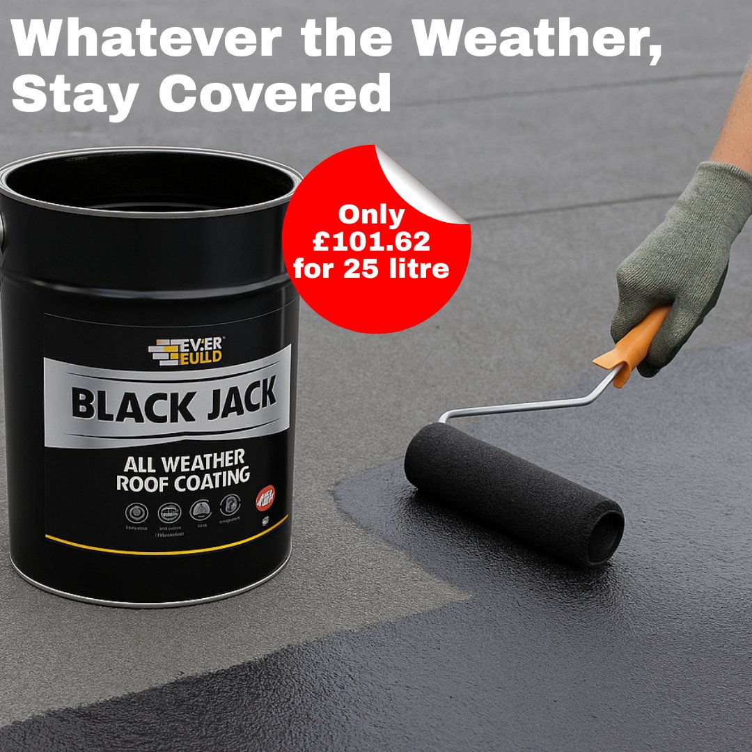 ERoofingUK's tweet image. 🛠️ Seal &amp;amp; protect with Black Jack 908 D.P.M.
💧 Damp-proof
🏡 Int/Ext use
🧼 Easy cleanup
👃 Low odour
🤝 Doubles as adhesive
🛡️ Blocks water &amp;amp; vapour like a champ!
#Everbuild #DPM #Waterproofing #Construction