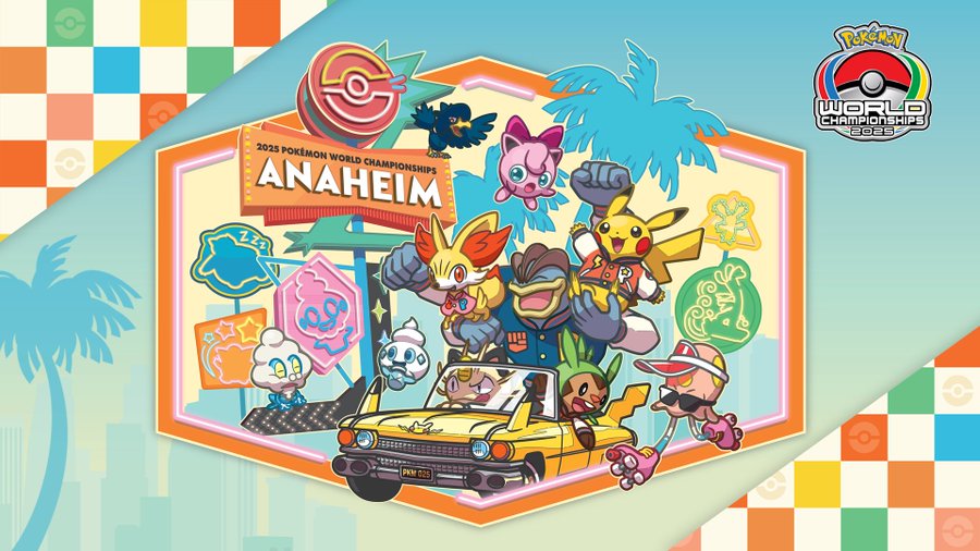 I qualified to the Pokémon TCG Worlds Championship 2025! 🎉 See you in Anaheim! 🇺🇸 #PlayPokemon